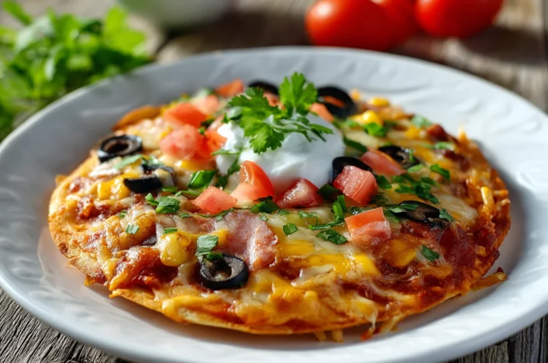 Homemade Mexican Pizza Recipe