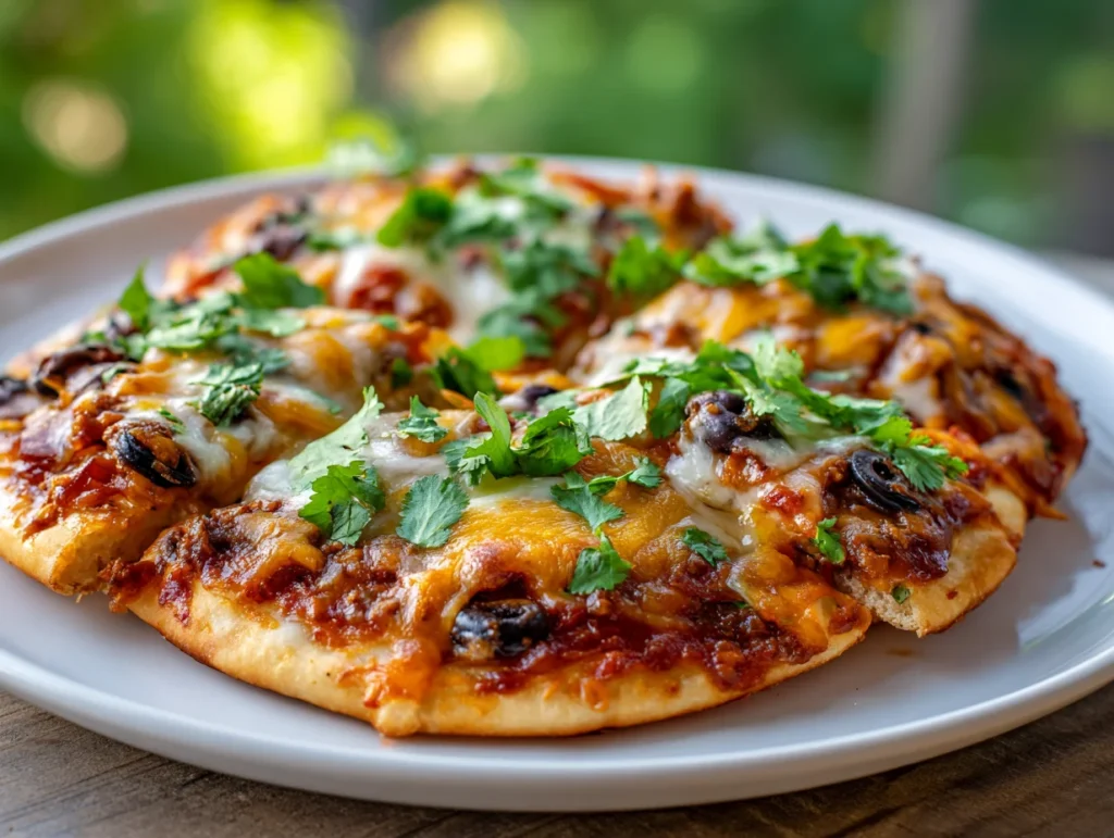 Homemade Mexican Pizza