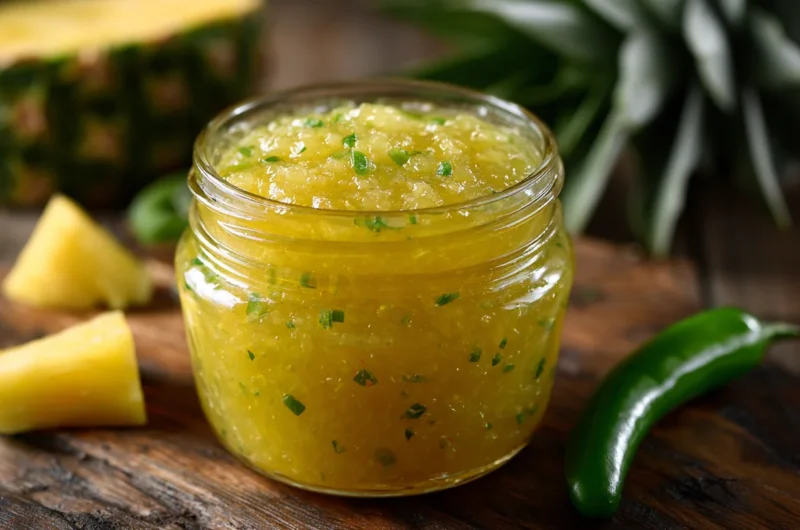 Sweet Pineapple Jalapeno Chutney Recipe