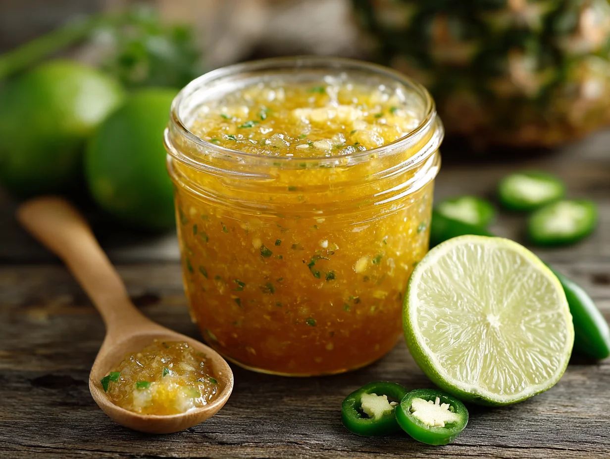 Pineapple Jalapeno Chutney