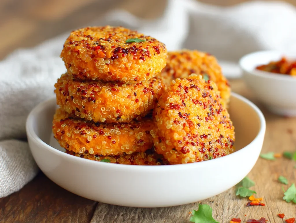 Quinoa Sweet Potato Patties