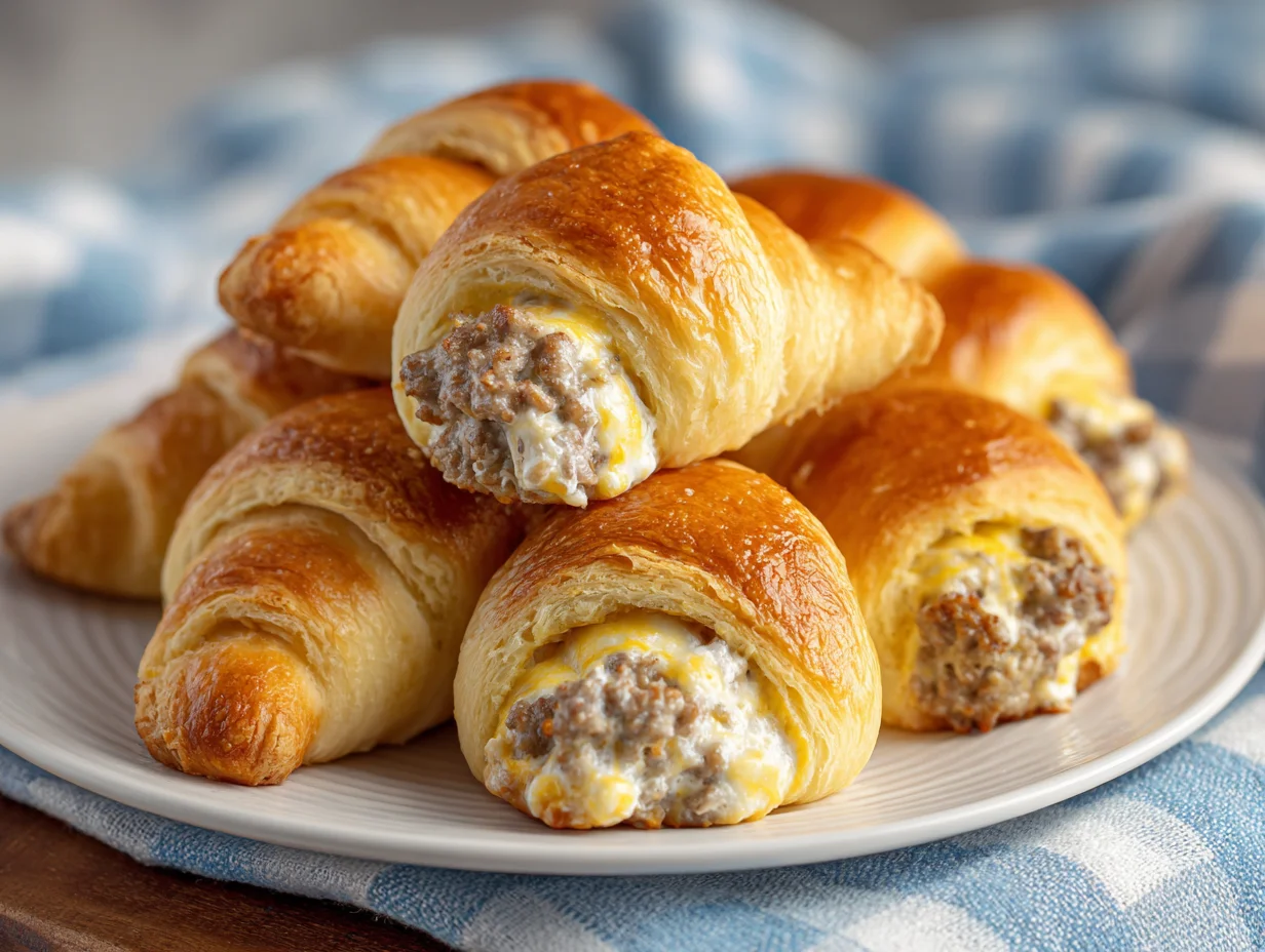 Sausage Cream Cheese Crescents