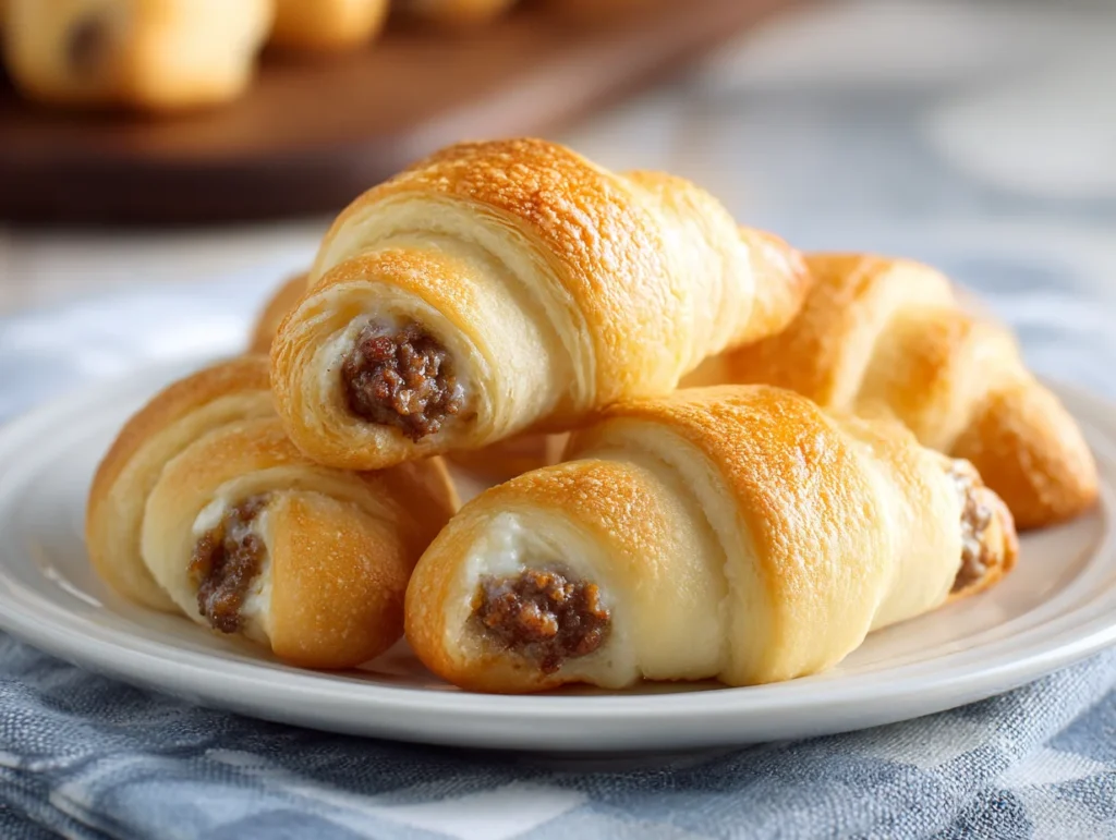 Sausage Cream Cheese Crescents