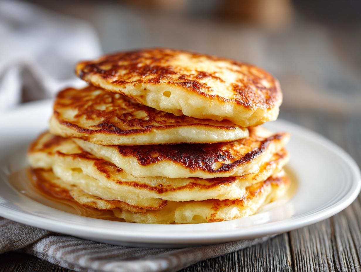 Apple Yogurt Pancakes