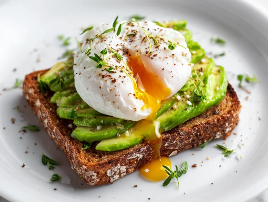 Avocado Toast with Poached Egg