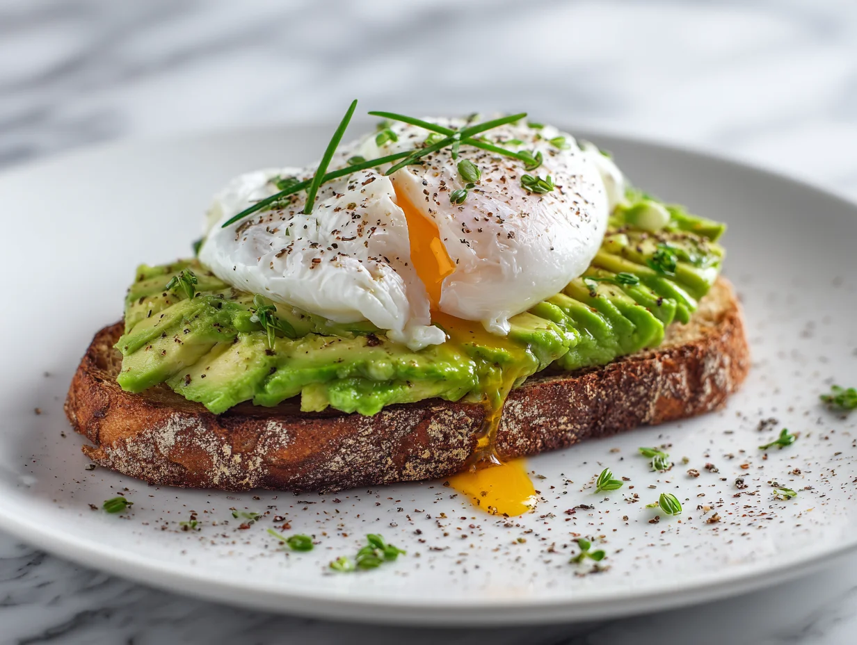 Avocado Toast with Poached Egg