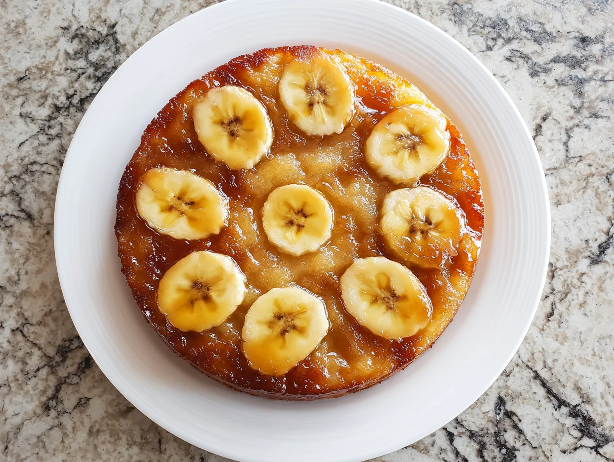 Banana Upside Down Cake