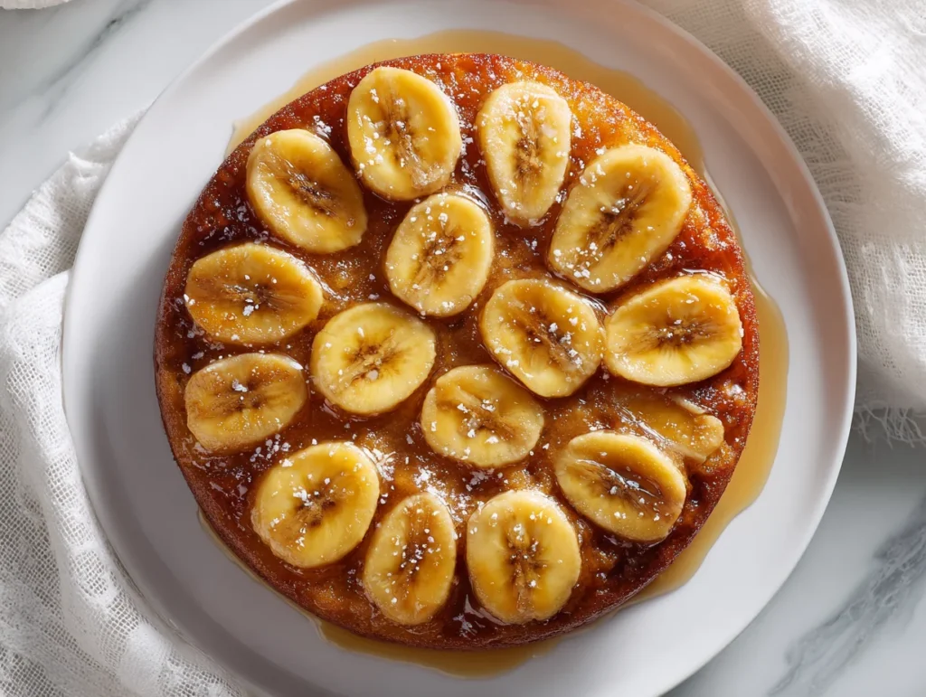 Banana Upside Down Cake