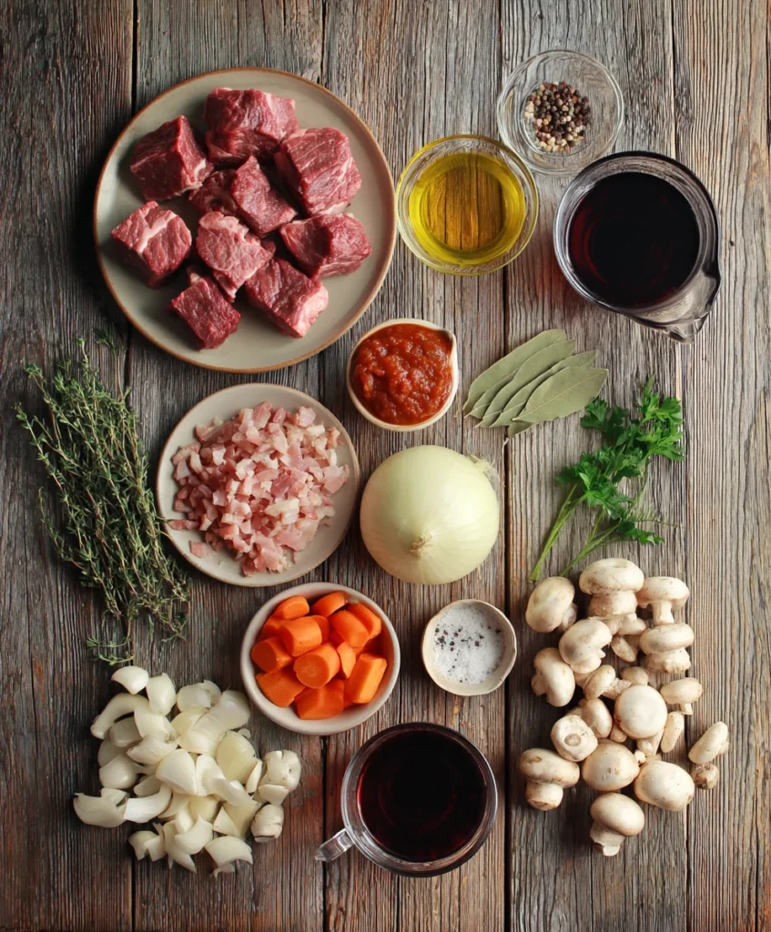 Beef Bourguignon
