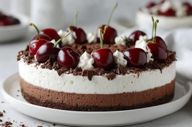 Decadent Black Forest Cheesecake Recipe