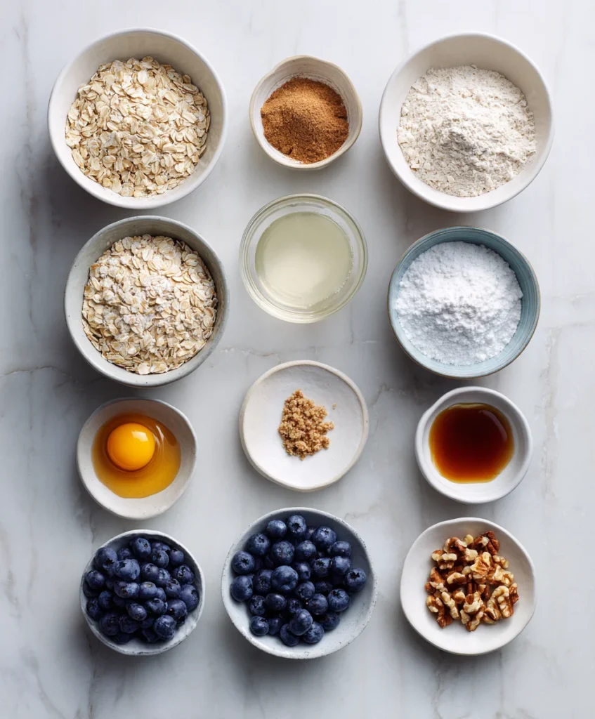 Blueberry Oatmeal Bars