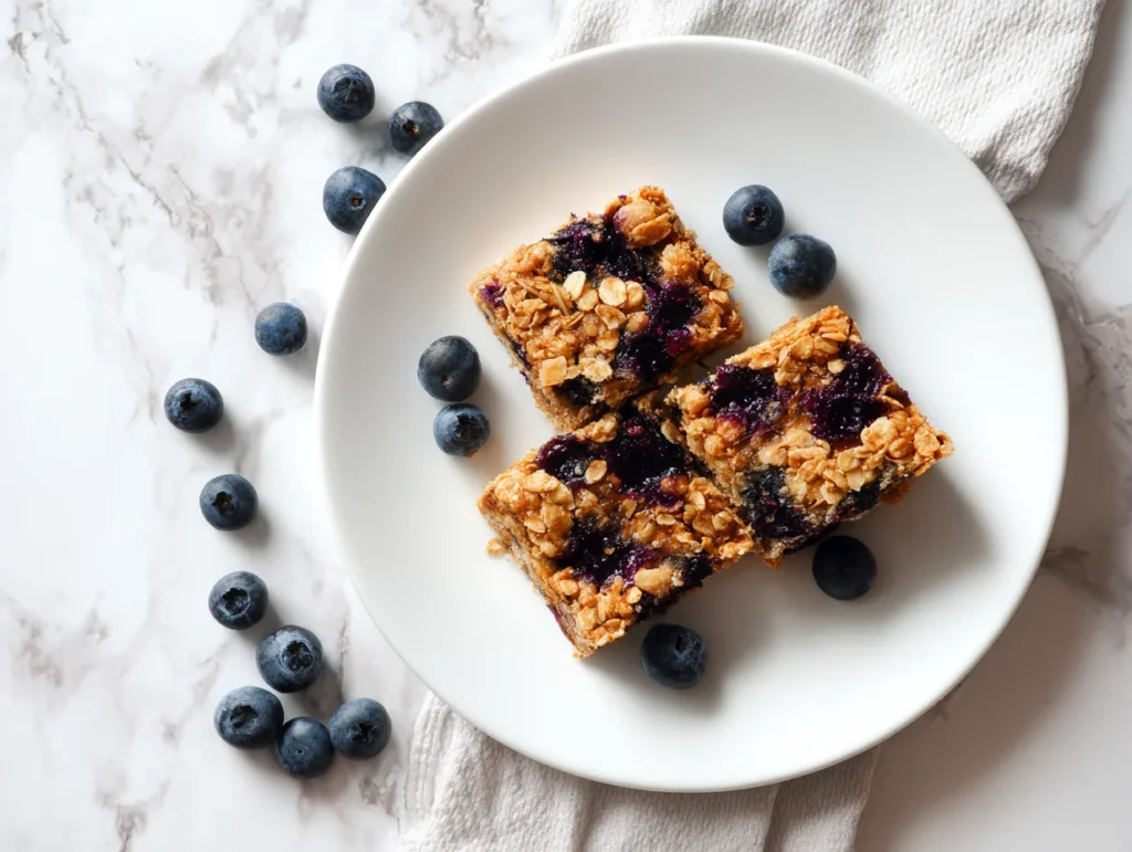 Blueberry Oatmeal Bars