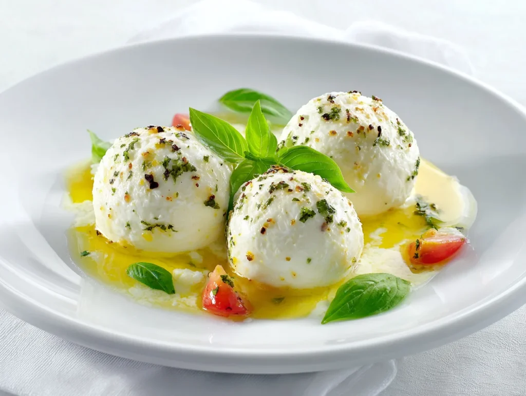 Burrata Balls Appetizer