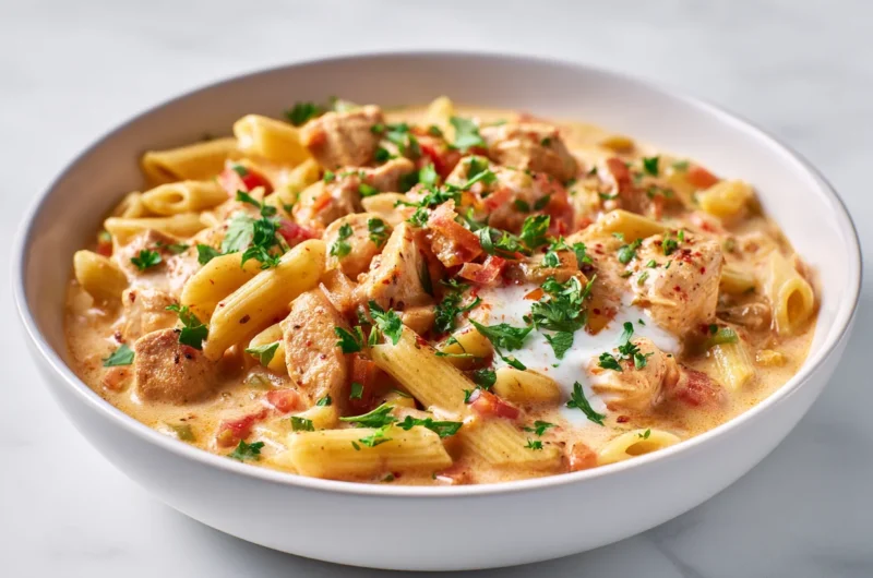 Hearty Cajun Chicken Pasta Soup Recipe