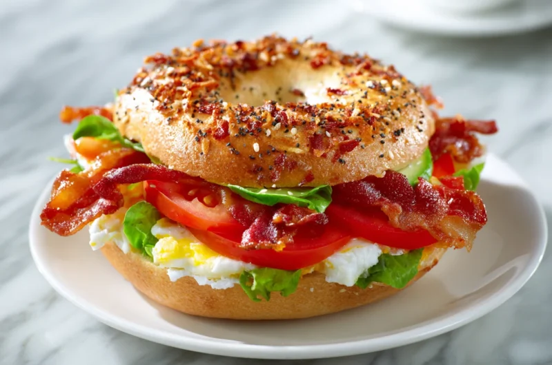 Fresh California BLT Chopped Bagel Recipe