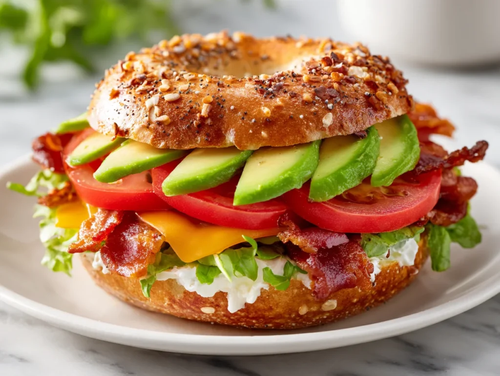 California BLT Chopped Bagel