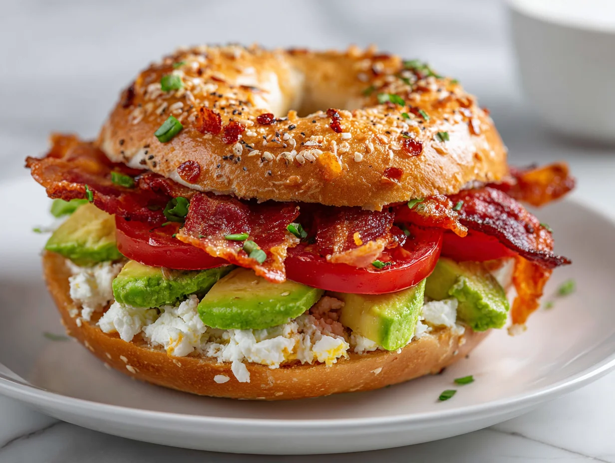 California BLT Chopped Bagel