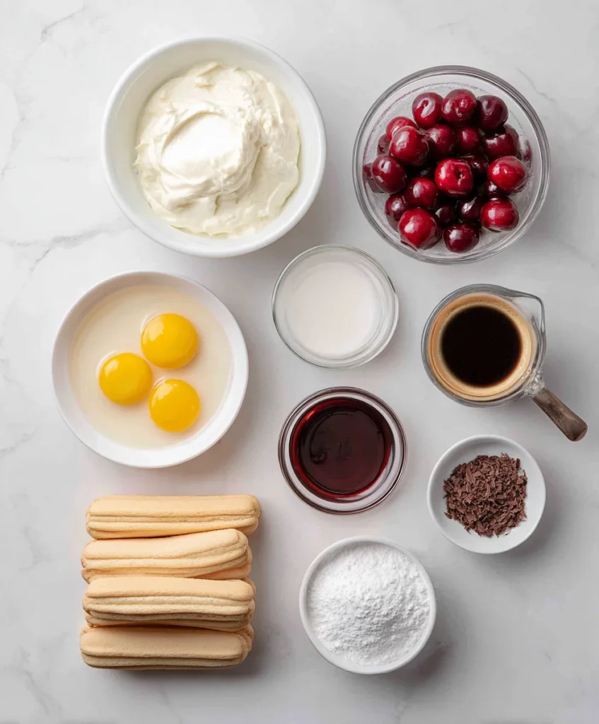 Cherry Amaretto Tiramisu