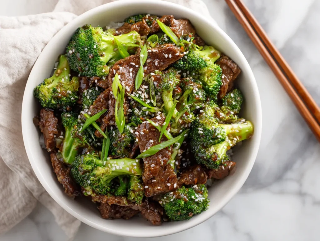 Chinese Beef and Broccoli