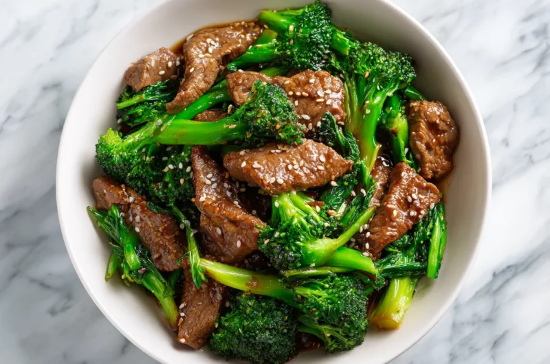 Takeout Style Chinese Beef and Broccoli Recipe