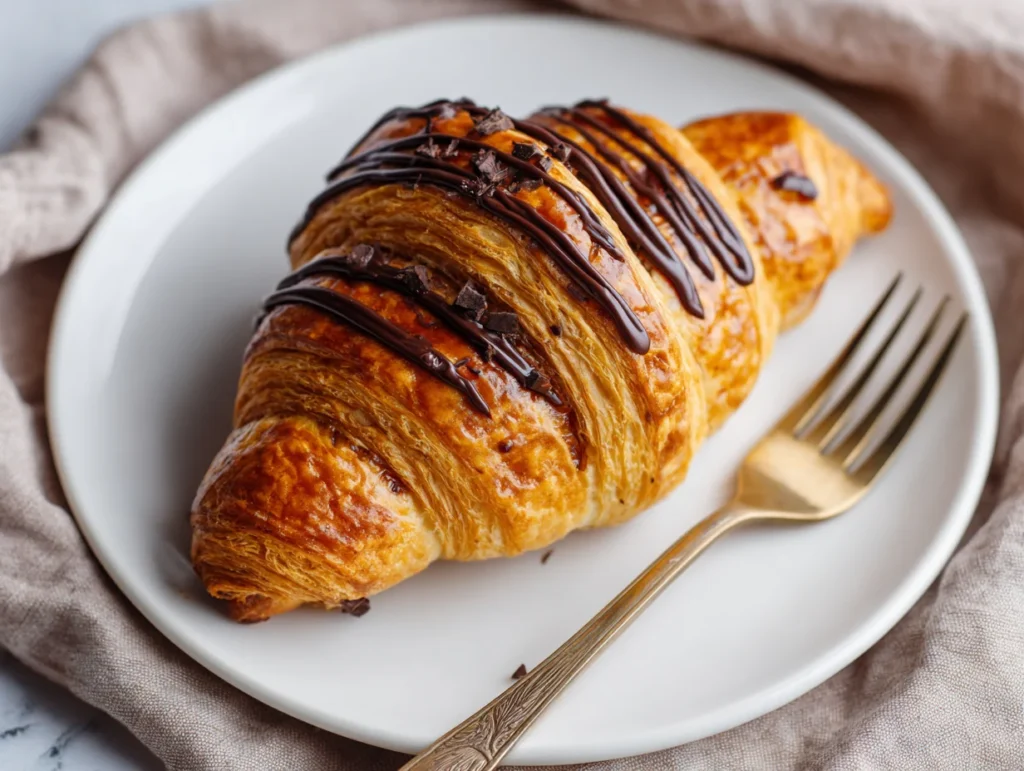 Chocolate Croissant Bake