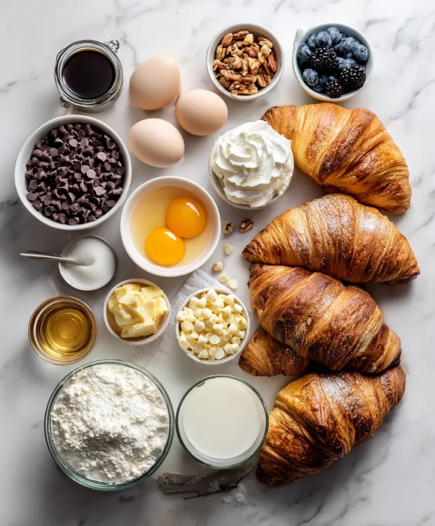 Chocolate Croissant Bake