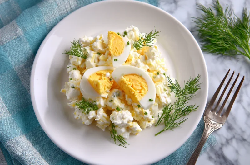 Protein Cottage Cheese Egg Salad Recipe