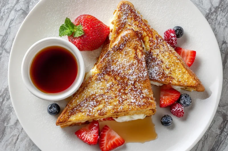 Cream Cheese Stuffed French Toast Recipe