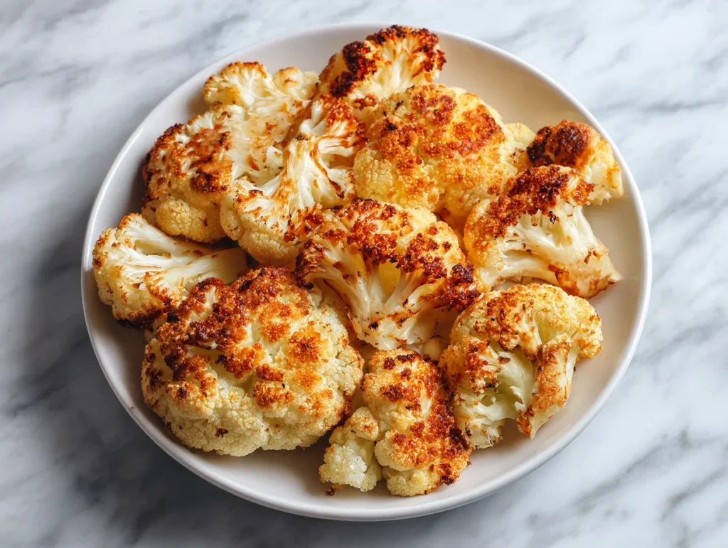 Crispy Roasted Cauliflower
