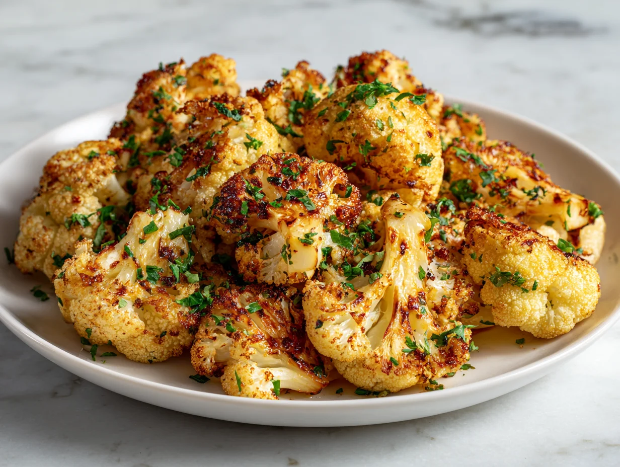 Crispy Roasted Cauliflower