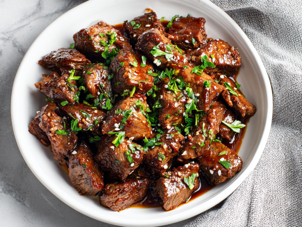 Crockpot Steak Bites