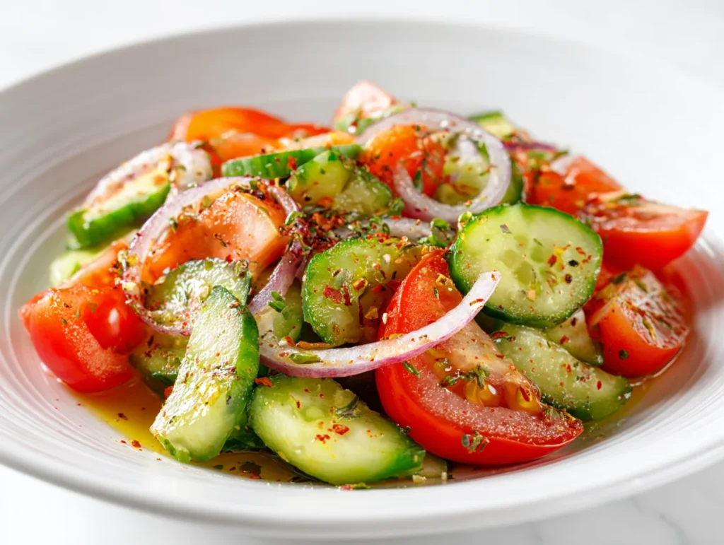 Cucumber Tomato Salad