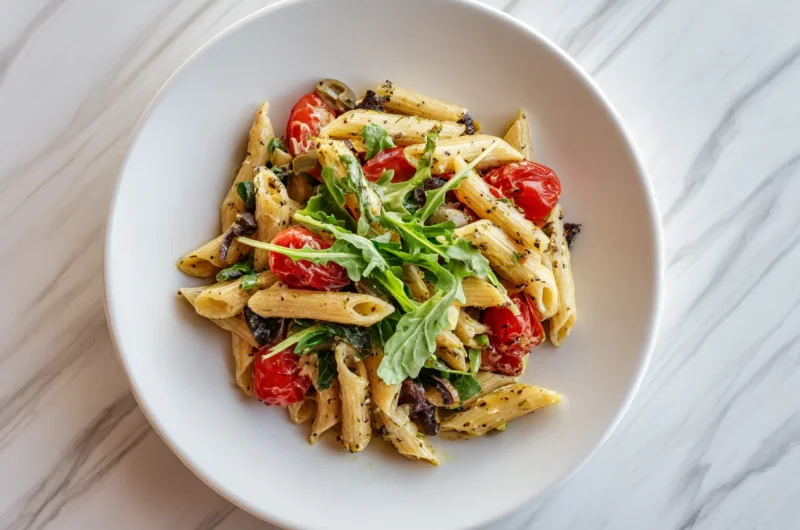 Bold Dirty Martini Pasta Salad Recipe