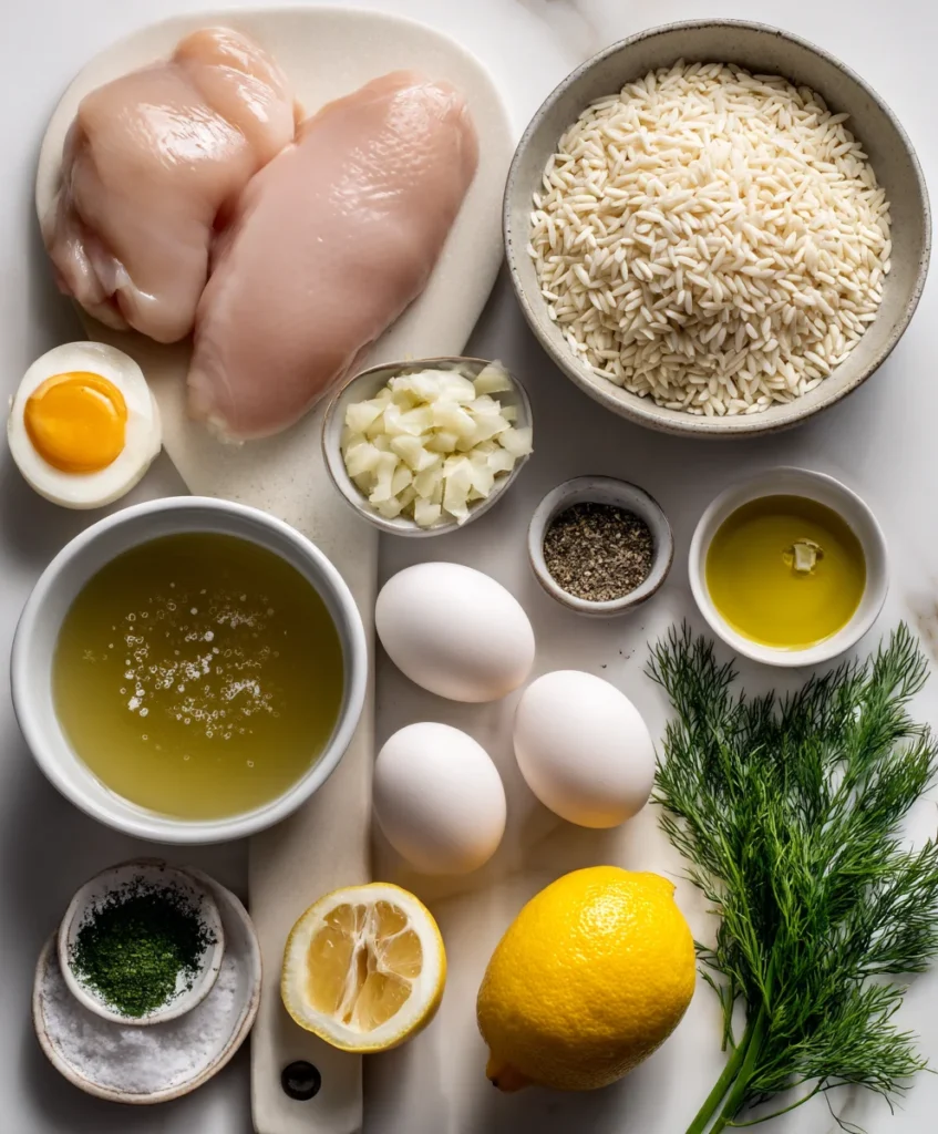 Greek Lemon Chicken Soup