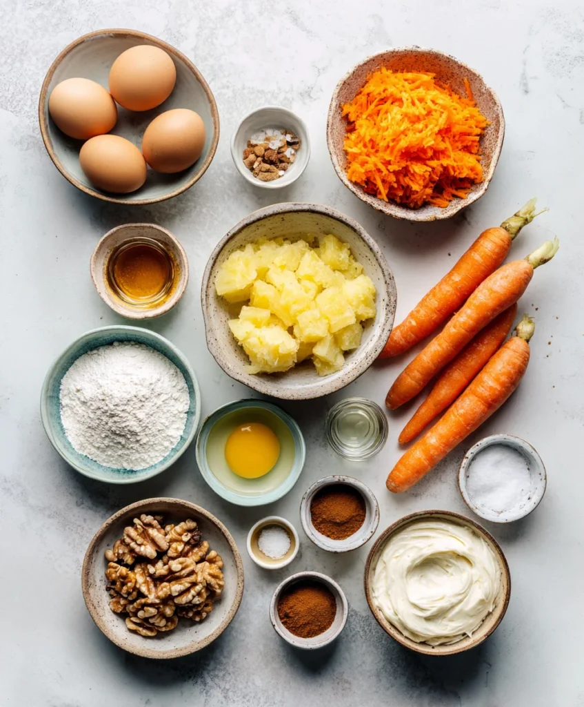 Hawaiian Carrot Pineapple Cake