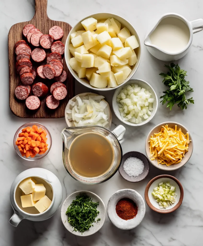 Kielbasa Potato Soup