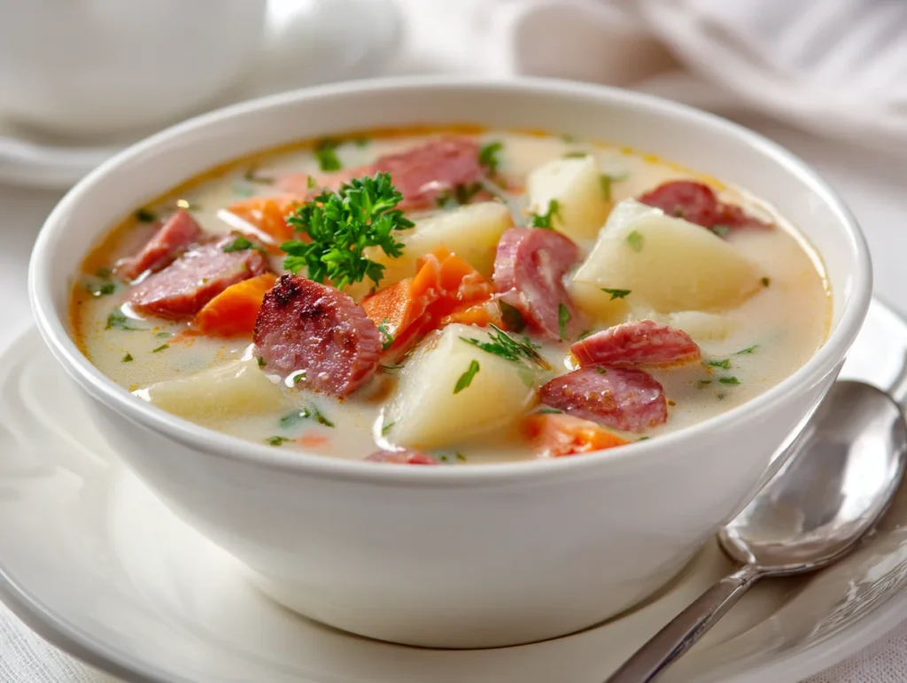 Kielbasa Potato Soup