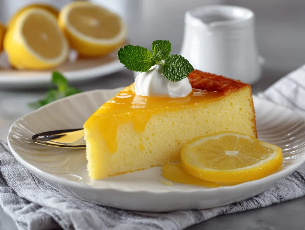 Lemon Custard Cake