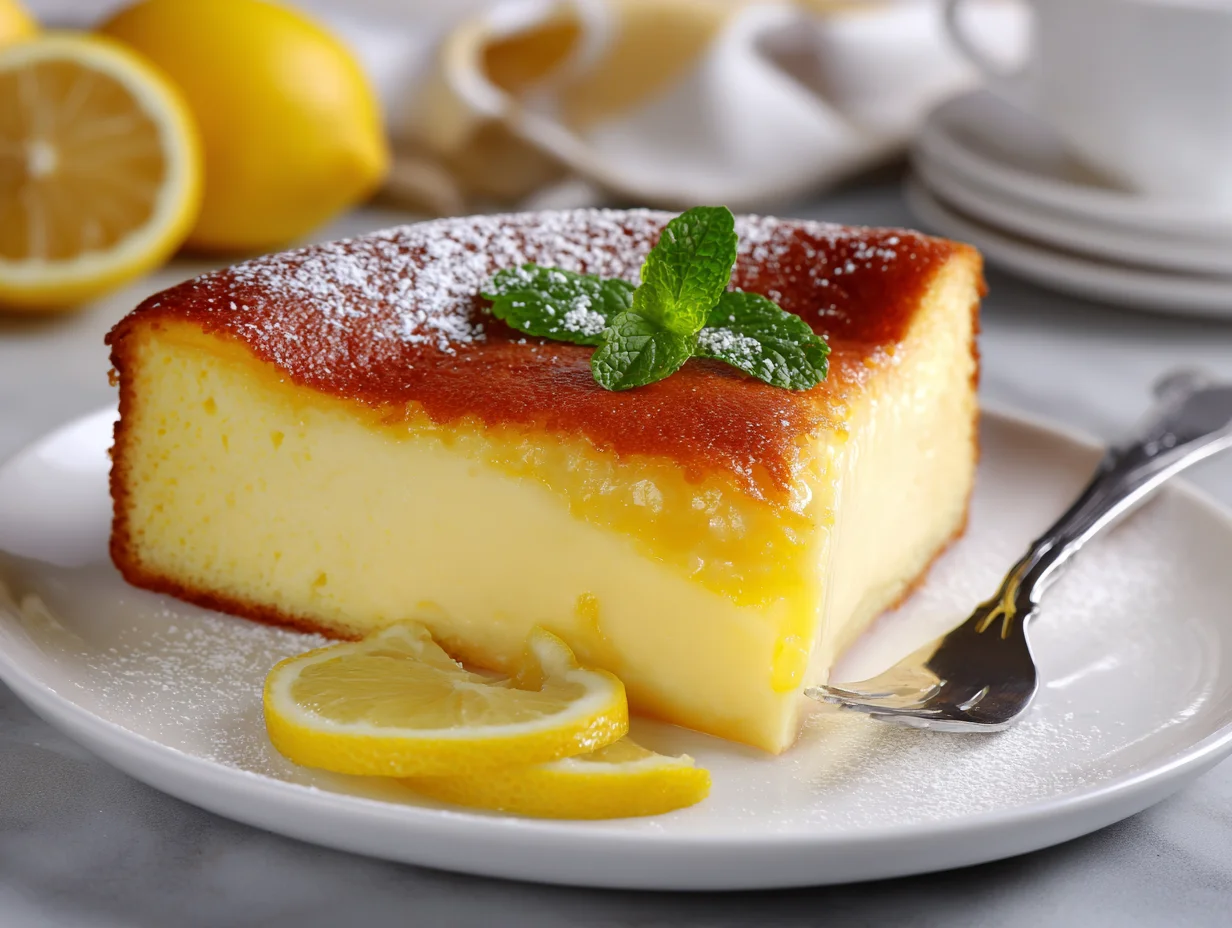 Lemon Custard Cake