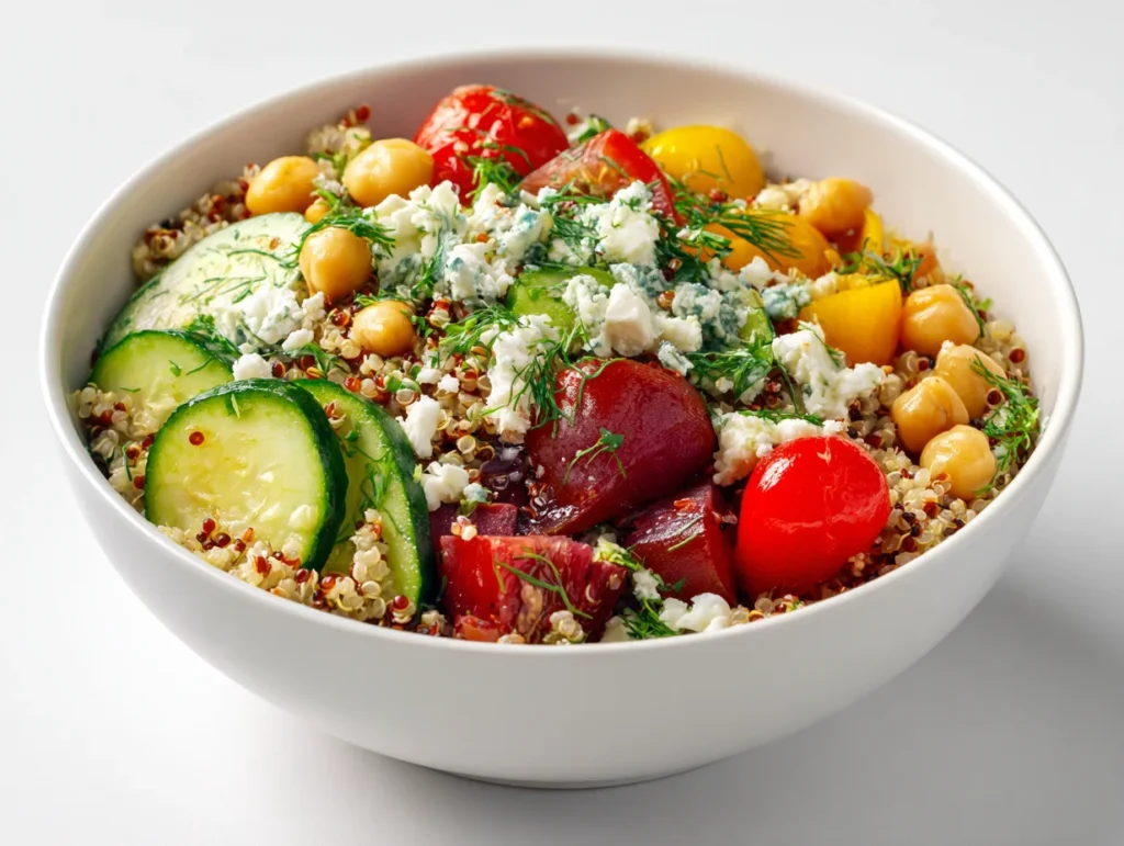 Mediterranean Quinoa Bowl
