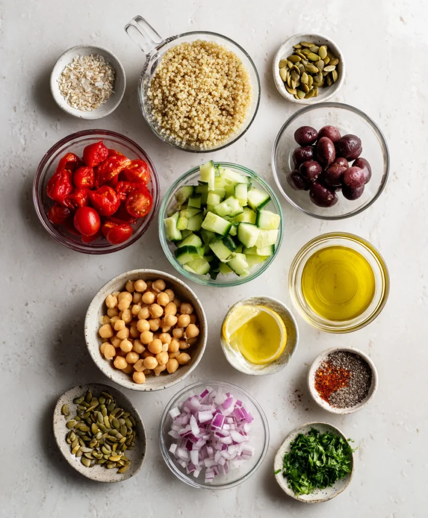 Mediterranean Quinoa Bowl