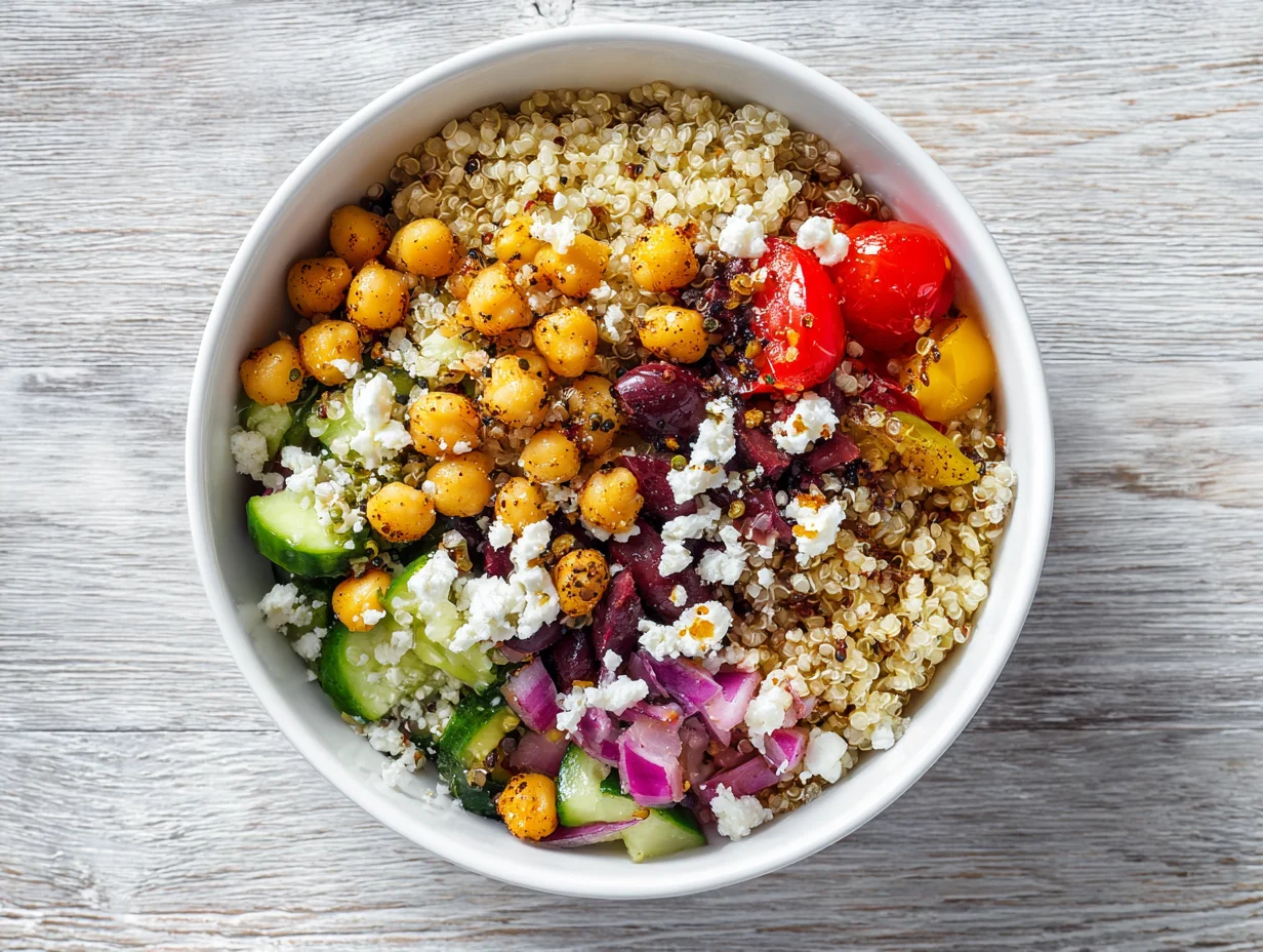 Mediterranean Quinoa Bowl