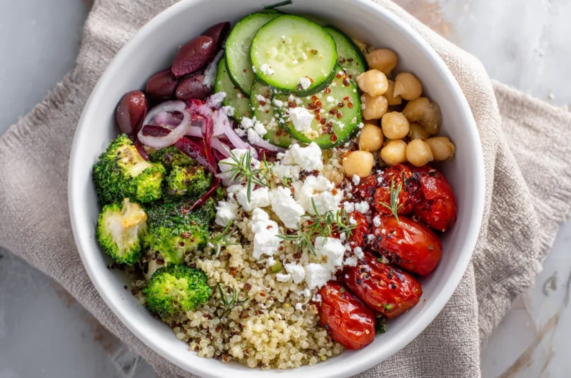 Nutritious Mediterranean Quinoa Bowl Recipe