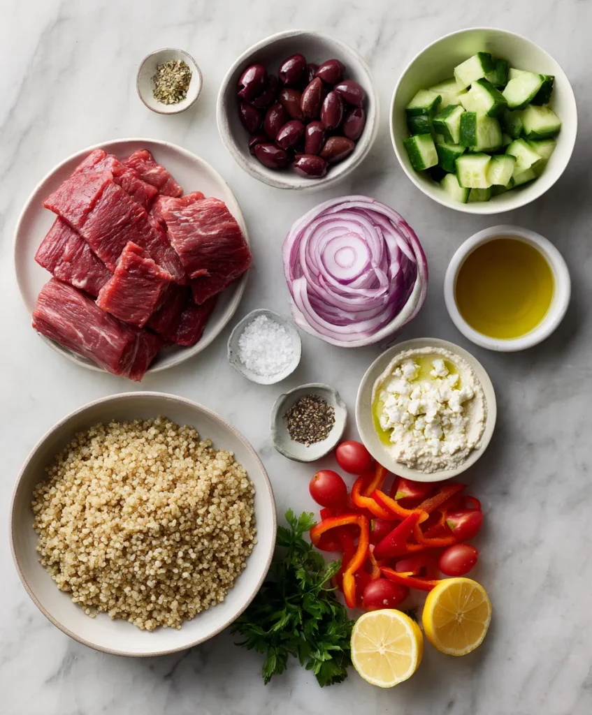Mediterranean Steak Bowl