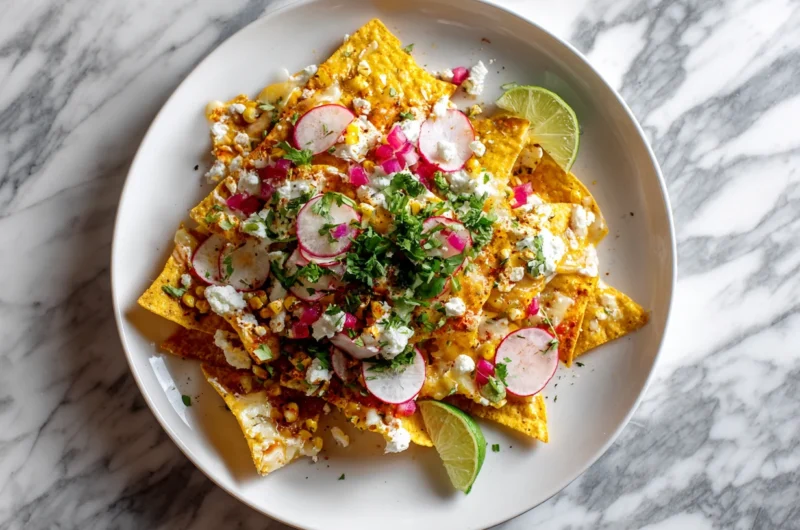 Mexican Street Corn Nachos Recipe