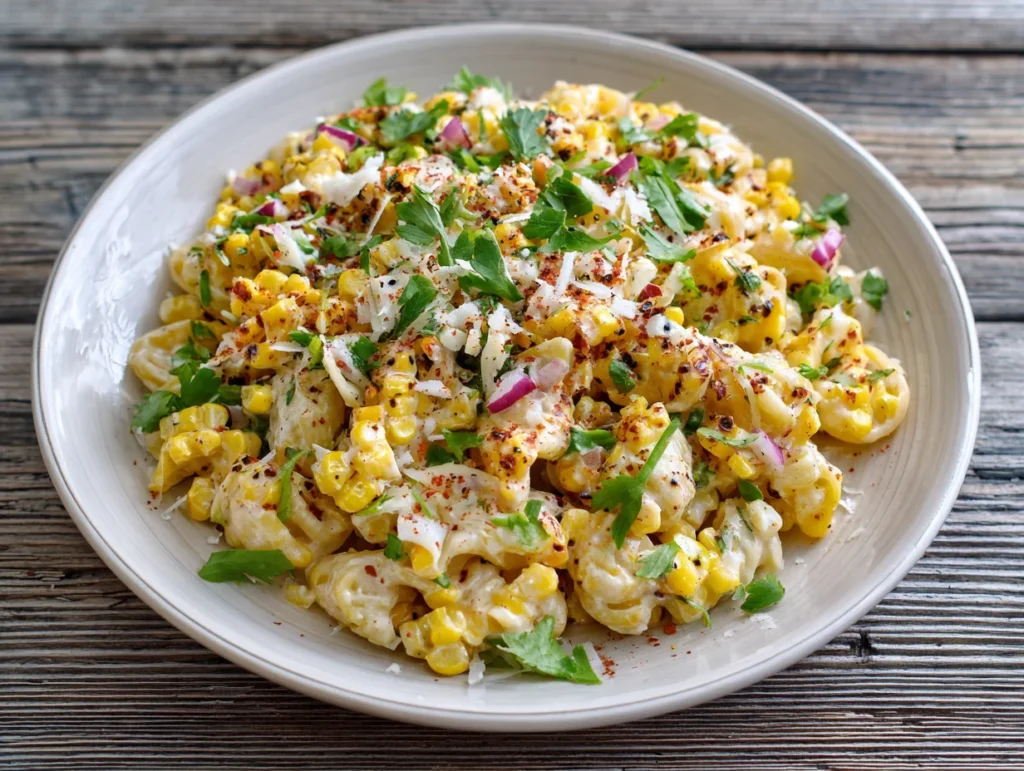 Mexican Street Corn Pasta Salad