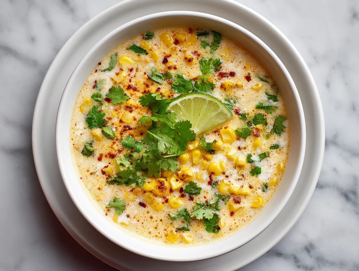 Mexican Street Corn Soup
