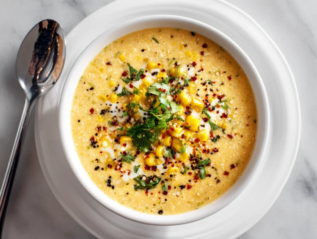 Mexican Street Corn Soup
