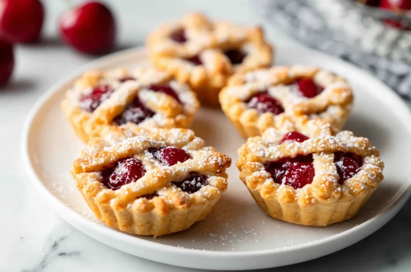 Mini Mini Cherry Pies Recipe