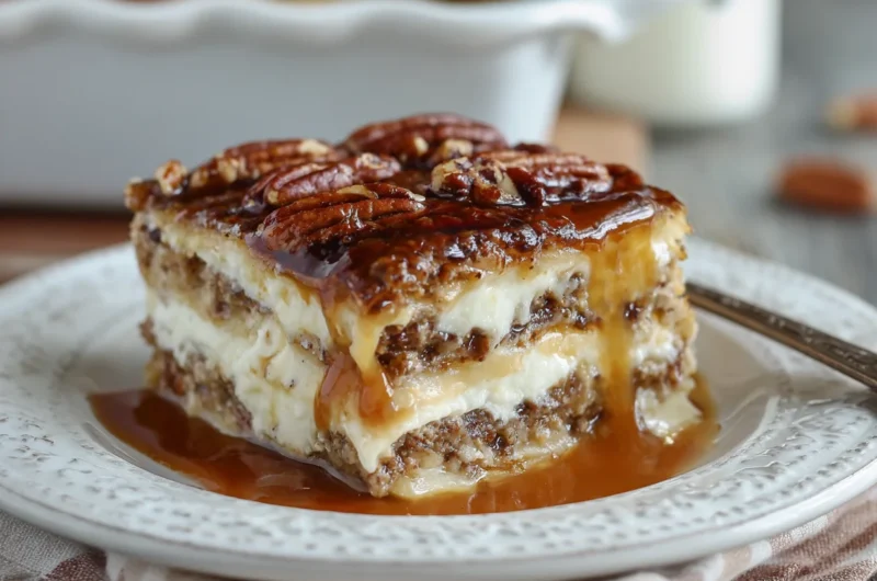Decadent Pecan Pie Lasagna Recipe